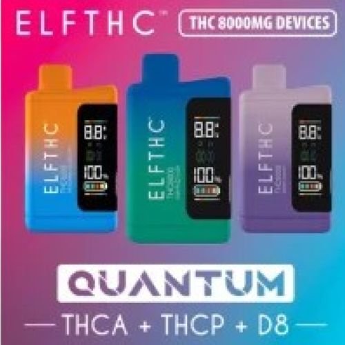 ELF THC Quantum Blend Vape Pens 8000mg In Pakistan