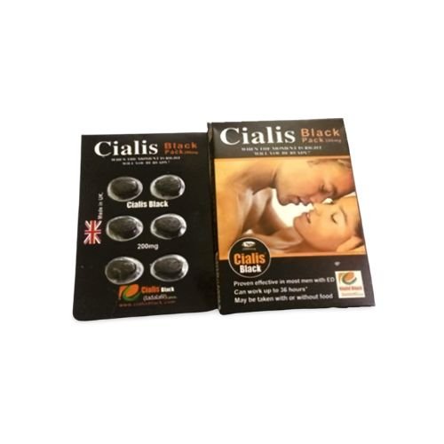 Cialis Black Tadalafil 200 mg 6 Tablets In Pakistan