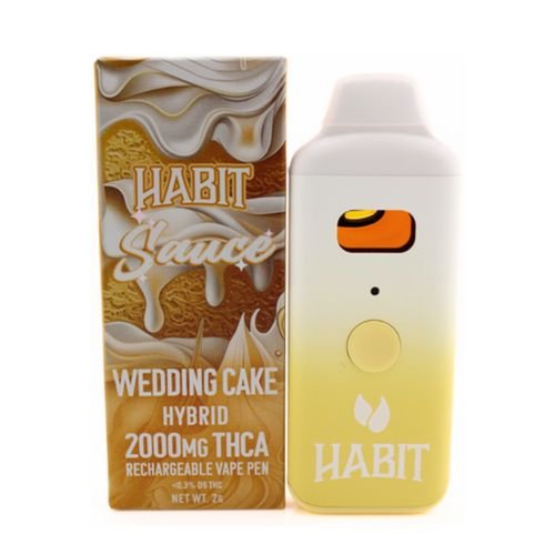 Wedding Cake THCA Sauce Disposable Vape In Pakistan